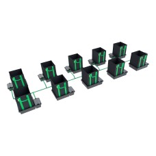 10 Pot 30L EasyFeed System without Tank