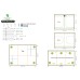 400 x 300 x 220cm Grow Tent with Wood Crate