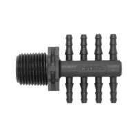 8 Way Manifold with 1/2” BSPM Fitting