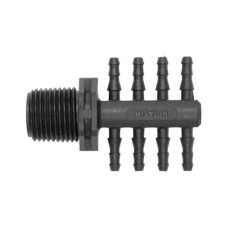 8 Way Manifold with 1/2” BSPM Fitting