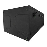 900 x 450 x 240cm Grow Tent with Wood Crate