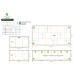 900 x 450 x 240cm Grow Tent with Wood Crate