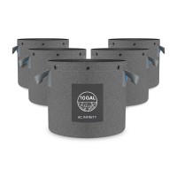 AC Infinity Heavy Duty Fabric Pots, 10 Gallon...