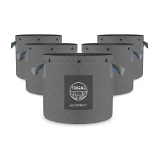 AC Infinity Heavy Duty Fabric Pots, 10 Gallon, 5-Pack