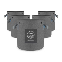 AC Infinity Heavy Duty Fabric Pots, 7 Gallon,...