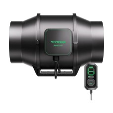 AeroZesh S6 Inline Fan 6″ 150mm + EC12 Controller