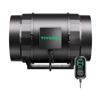 AeroZesh S8 Inline Fan 8″ 200mm + EC12 Controller