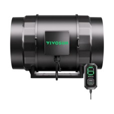 AeroZesh S8 Inline Fan 8″ 200mm + EC12 Controller
