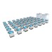 ALIEN FLOOD & DRAIN 48 Pot (6 row) 30L PRO Silver Series