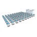 ALIEN FLOOD & DRAIN 80 Pot 15L PRO Silver Series
