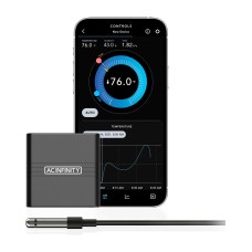 AC Infinity Cloudcom A1, Mini Smart Thermo-Hygrometer With Data App, 12 Ft. Sensor Probe