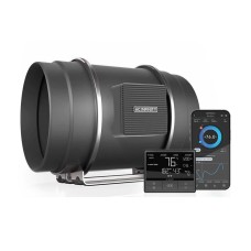 Cloudline Pro T8, Quiet Inline Duct Fan System With Temperature Humidity Vpd Controller 8" 200mm