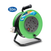 Extension Reel 50m 4 Sockets