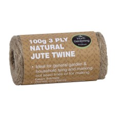 Garland 100g 3 Ply Natural Jute Twine - Approx 60m