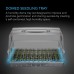 Heavy Duty Humidity Dome with Height Extension, Large Propagation Kit, 6x12 Cell Tray