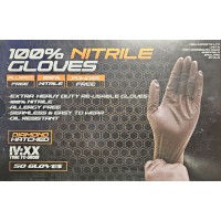 Heavy Duty 4.5g Nitrile Gloves 100 Pack