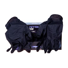 IV:XX 4.5g Black 100% Nitrile Gloves Box of 100