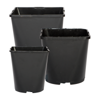 IV:XX Square Round Hobby Plant Pots 1L to 5L