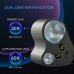 Jewelers Loupe, Pocket Magnifying Glass With Led Light & Dual Lenses