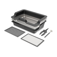 Large Trim Tray System, 3-Tray & 2-Screen...