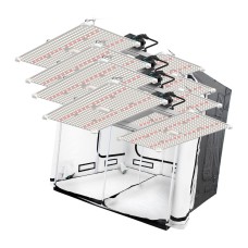 LightHouse WHITE 240 x 240 x 200cm LED Tent Bundle