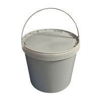 Sealable 20L Bucket with Handle (Grey)