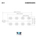 TOP Systems RDWC 8 Pot 20Ltr