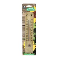 Traditional Wooden Thermometer