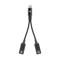 USB-C Splitter with 1 Male to 2 Female for GrowHub Controller E42A