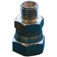 3/8" BSP Female to 1/4" BSP Male Connector - Fixed for CO2 Kit