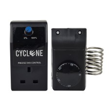 Cyclone Single Fan Controller with Thermostat