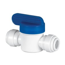 Ball Valve Inline Shut-Off - 3/8" QC x 3/8" QC