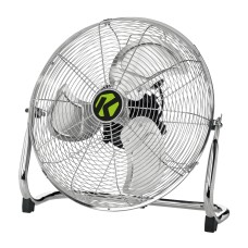 Krystal 12" Industrial Metal Floor Fan