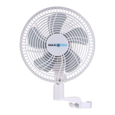 Maxifan 20cm Oscillating Tent Pole Clip Fan