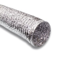 4" - 12" GAS Silver Aluminium Ducting