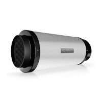 AC Infinity 8" 200mm Inline Duct Fan Silencer