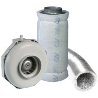 10" 250mm Can-Fan & Can-Lite Carbon Filter Kit (1110m³/hr)