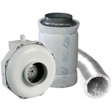 4" 100mm Can-Fan & Can-Lite Carbon Filter Kit (270m³/hr)