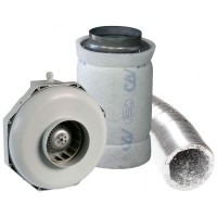 6" 150mm Can-Fan & Can-Lite Carbon Filter Kit (470m³/hr)