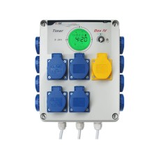 GSE Timer Box IV 12 socket +Heating 30A 230V