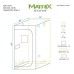 Matrix 80x80x160cm