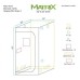 Matrix 80x80x160cm