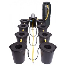 DWC 8 Potz System with 100L Tank