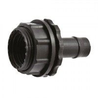 13mm Barbed to 3/4" Thread Connector (Internal and External Thread)