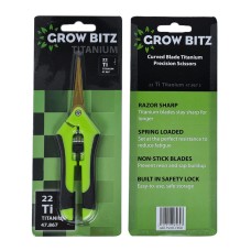 Grow Bitz Titanium Curved Scissors