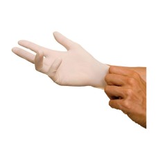White Powder Free Disposable Vinyl Gloves Large