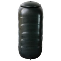 250L Slimline Water Butt Including Lid and 13mm Tap