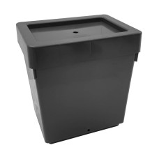 30 Litre Tank inc. Lid & Top Hat Grommet - Black