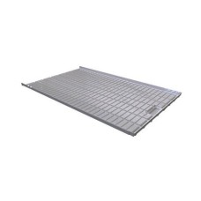 Commercial Tray End Section W / Drain 4'