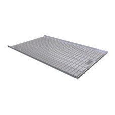 Commercial Tray End Section W / Drain 5'